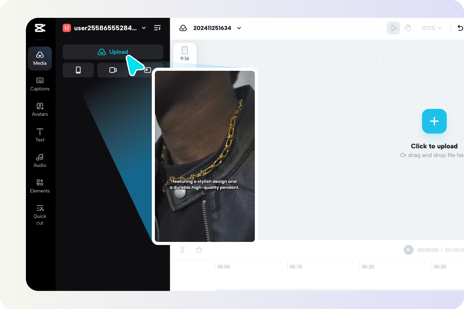 Otwórz edytor wideo